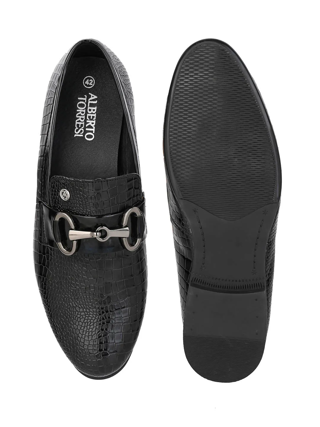 Alberto Torresi Nancy Horsebit Penny Loafers