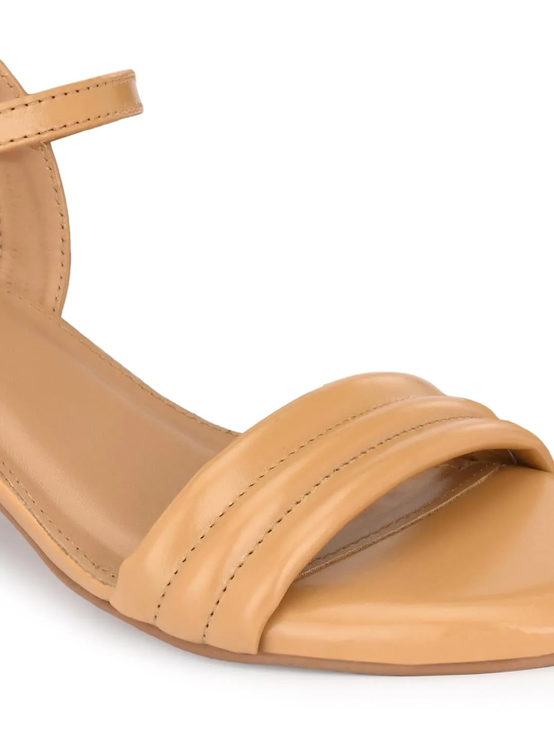 Alberto Torresi Synthetic Tan Heel Sandals for women