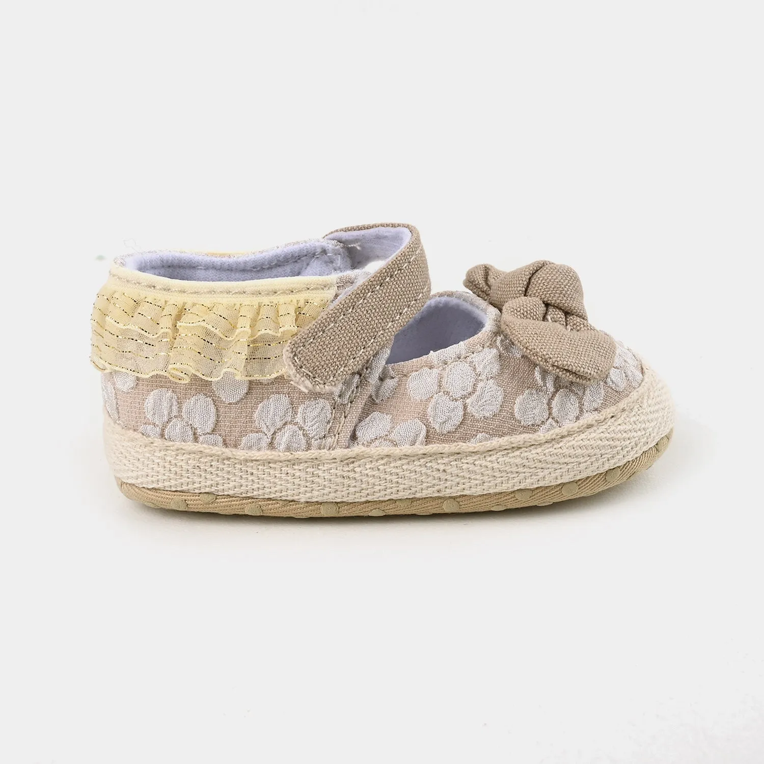 Baby Girl Shoes D129-BEIGE