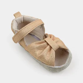 Baby Girl Shoes E151-Golden