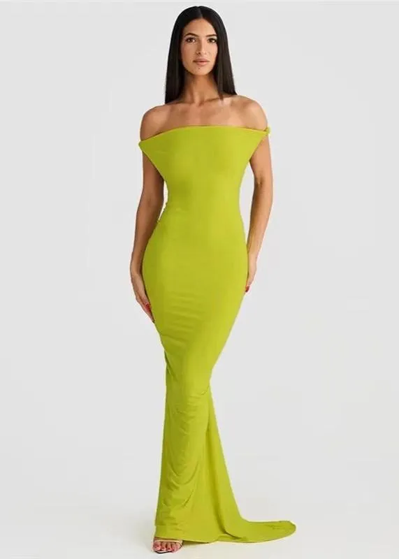 Backless Sling Slim-Fit Long Dress