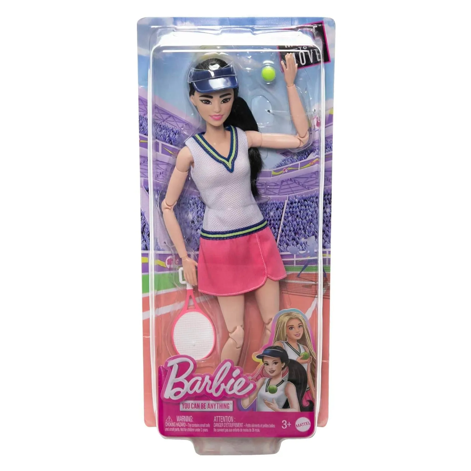 Barbie Made To Move Tennis Player Doll