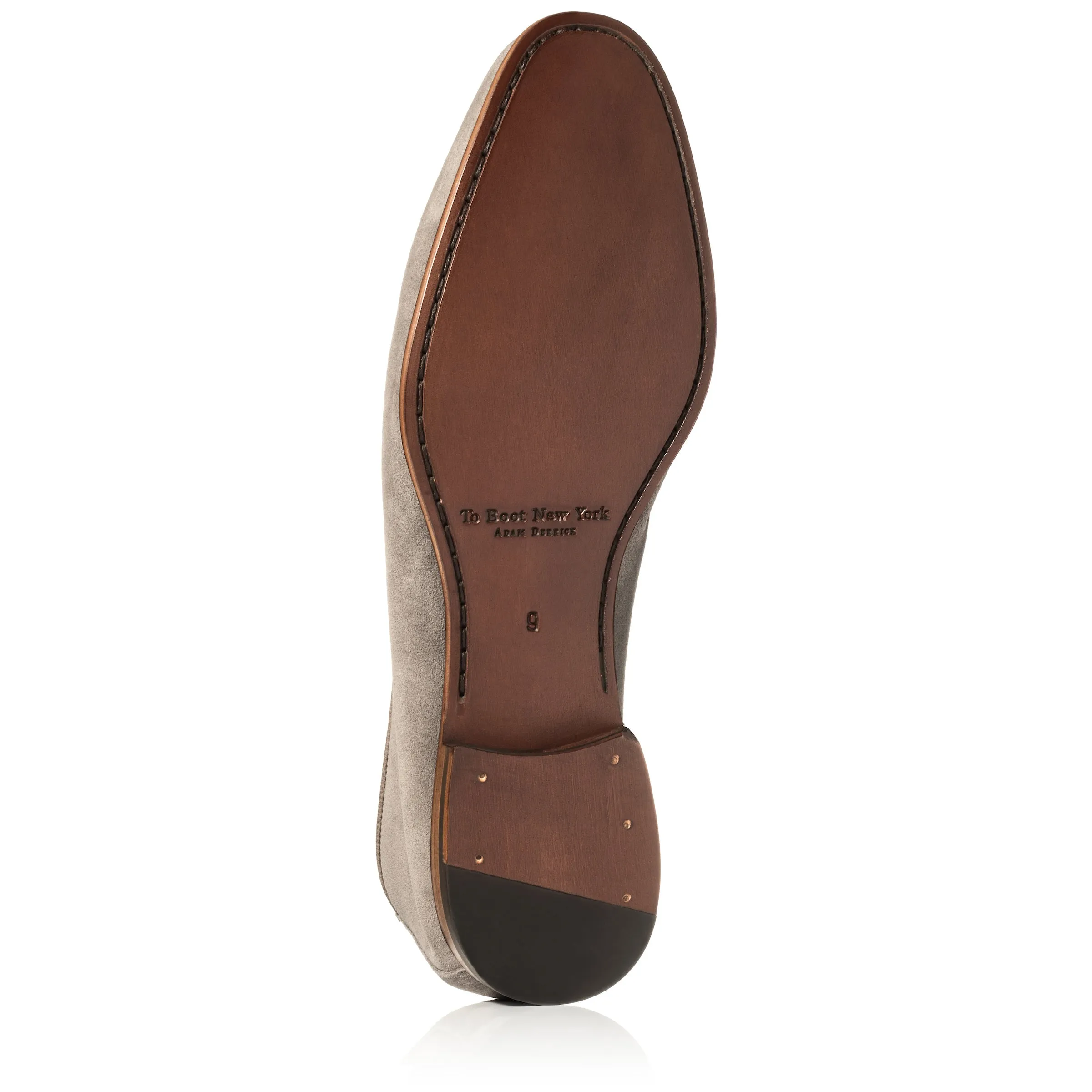 Beamon Taupe Suede Slip on