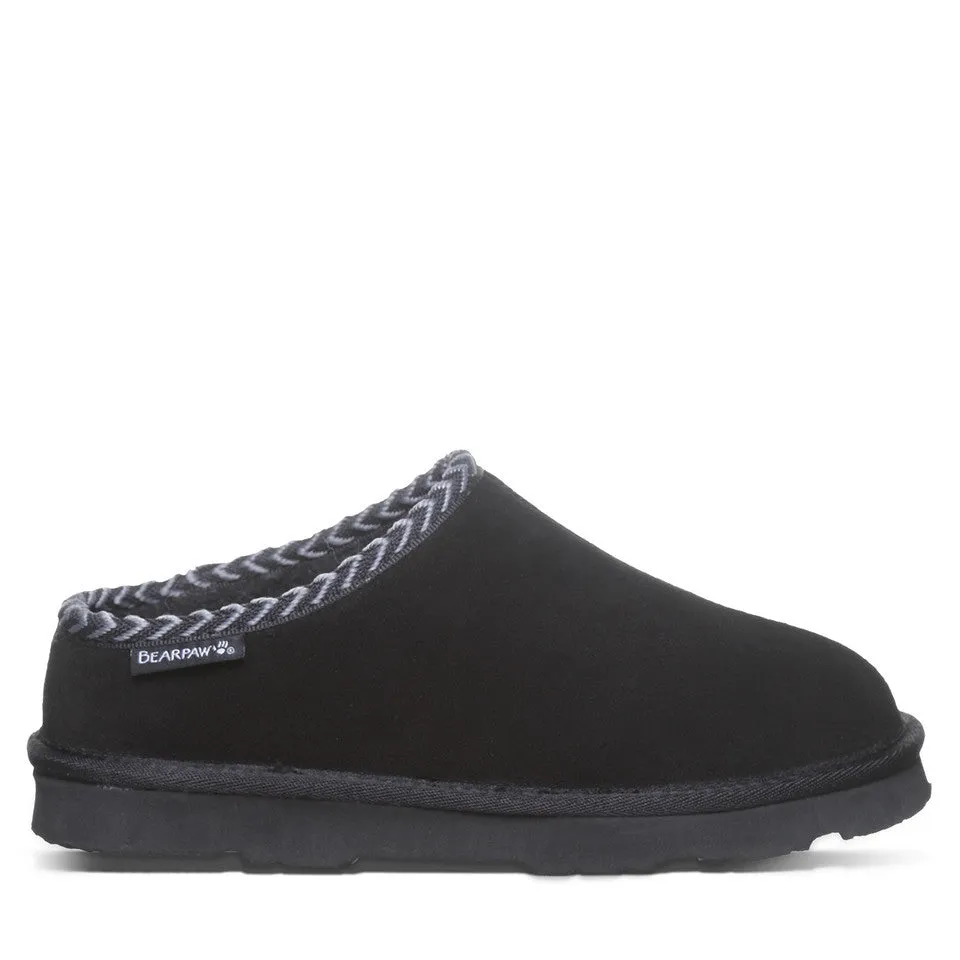 BEARPAW WOMEN'S TABITHA SLIPPER BLACK