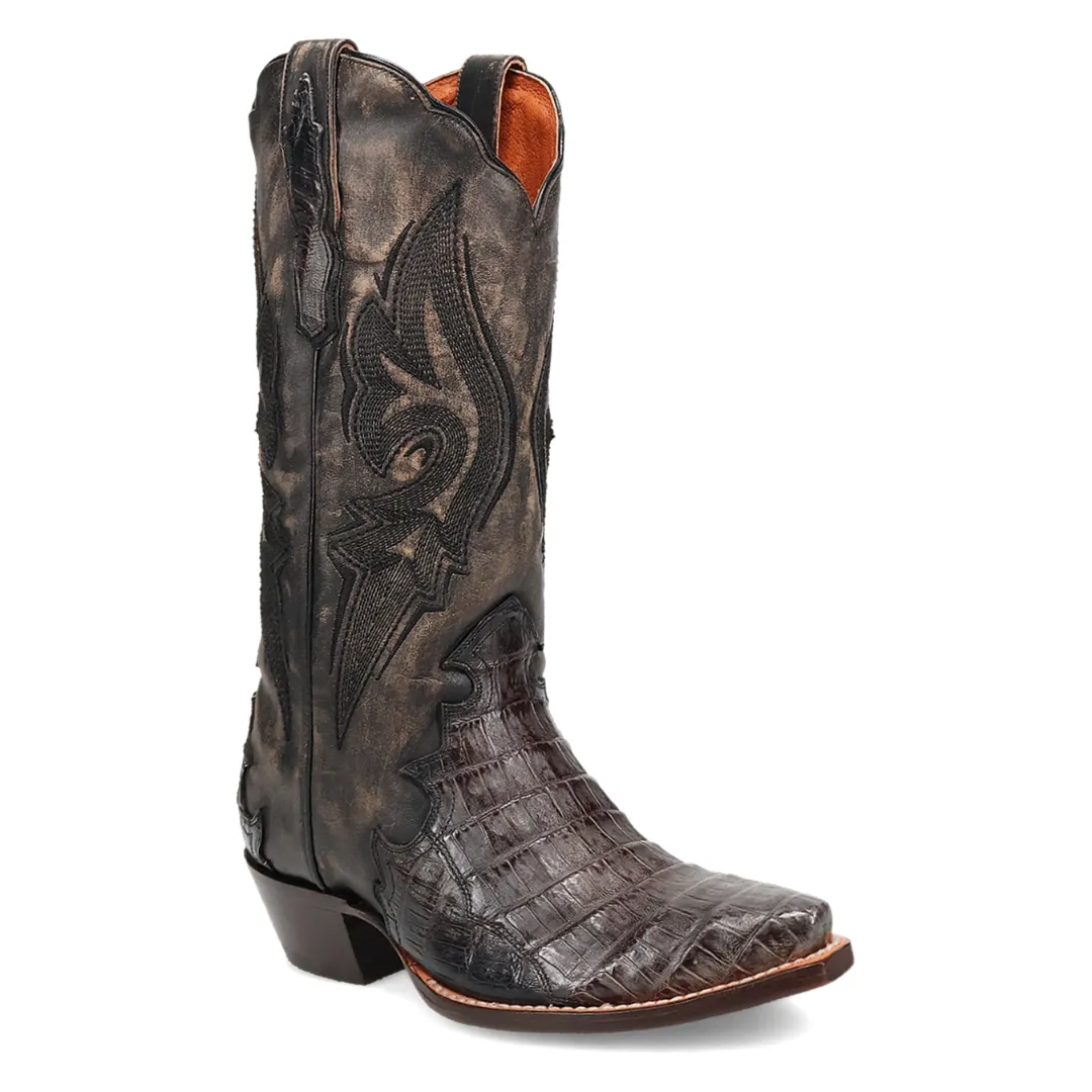 Berkeley Caiman Boot - Black/Black - DP3060