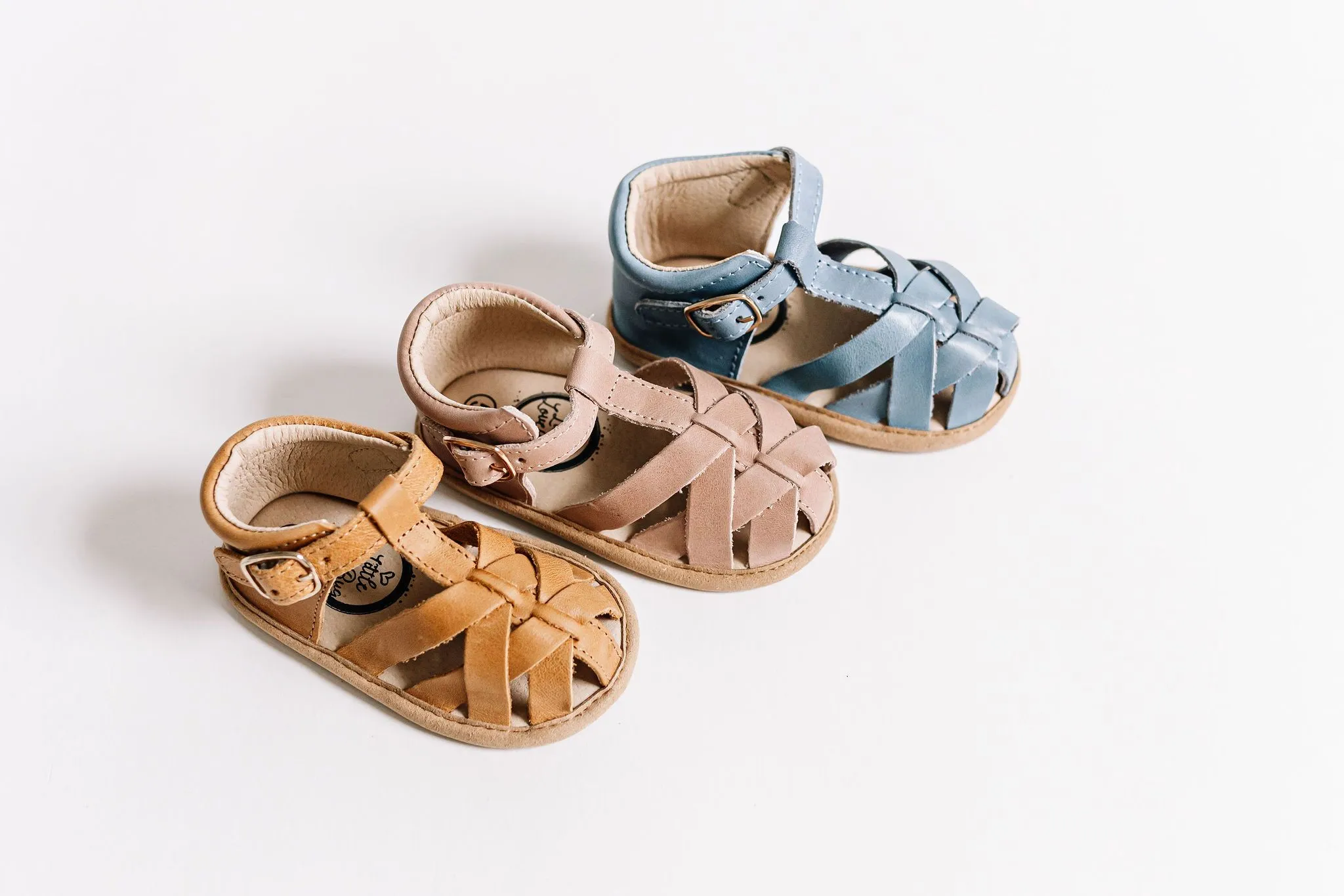 Blush Closed Toe Sandal {Premium Leather}