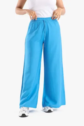 Cotton Wide Leg Lounge Pants