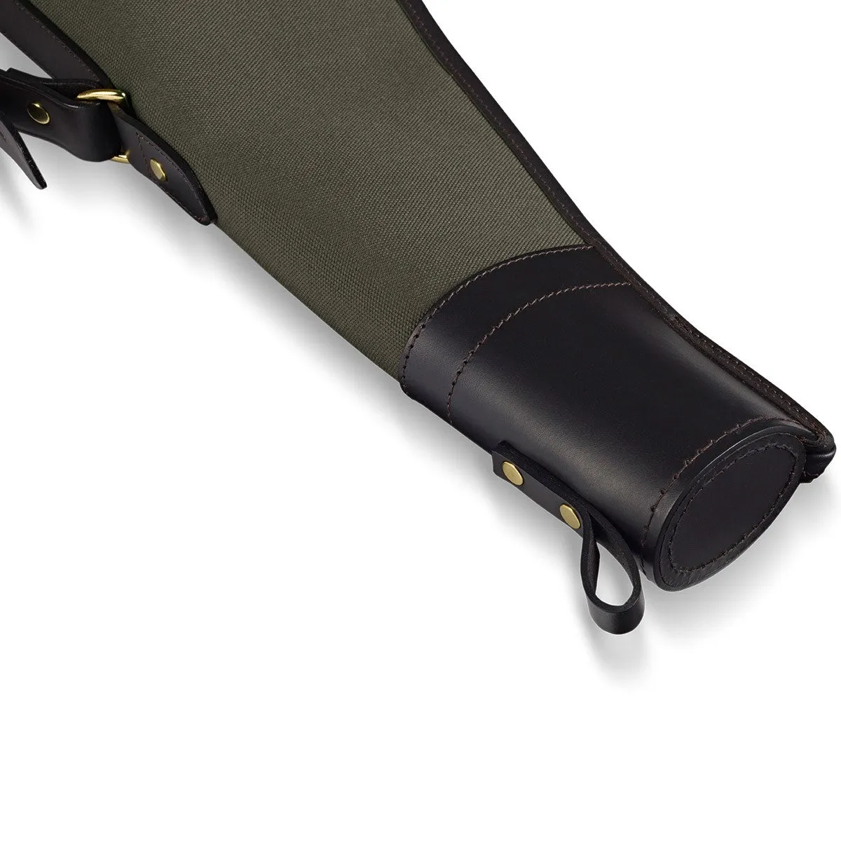 Croots Rosedale Canvas Bipod Rifle Slip with Flap, Zip & Handles