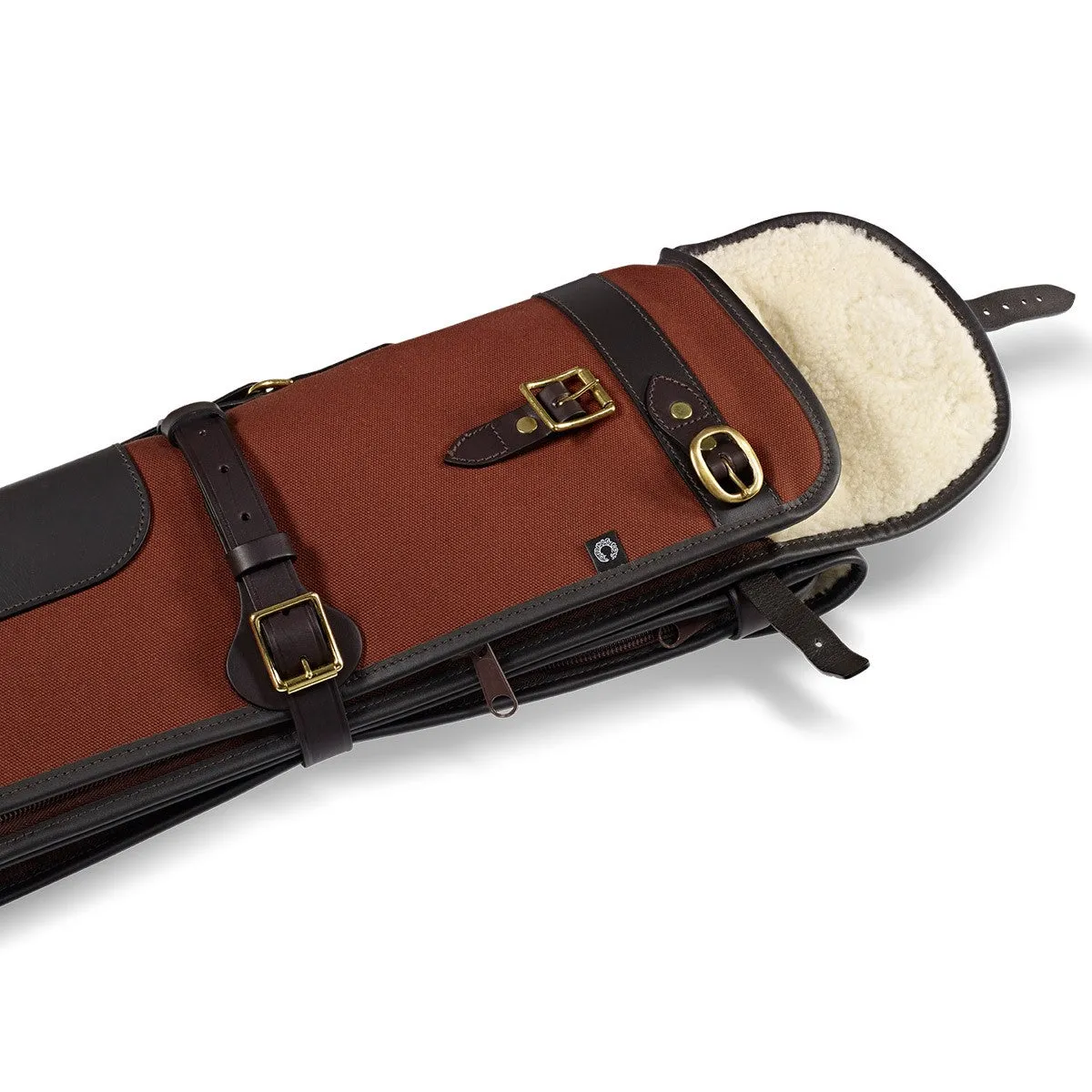 Croots Rosedale Double Shotgun Slip with Flap and Zip