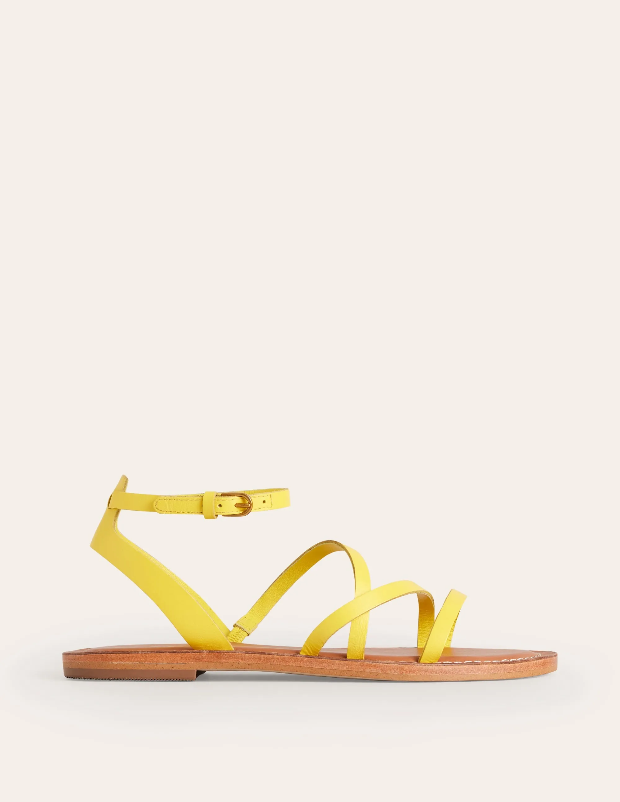 Everyday Flat Sandals-Mimosa Yellow