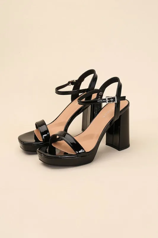 FINN-1 Ankle Strap Heel