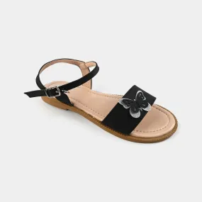 Girls Sandal 456-75-BLACK