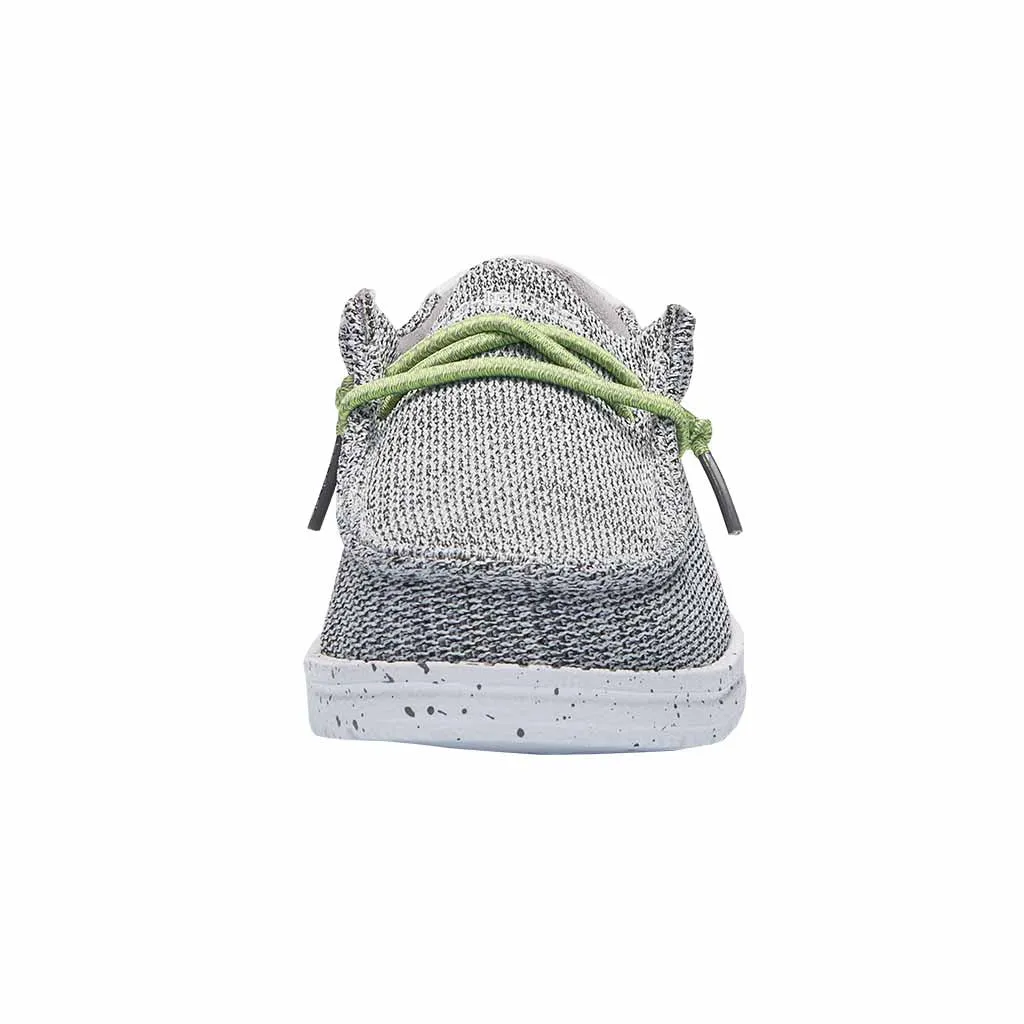 Hey Dude Children's Wally Sox Stone White 130130705