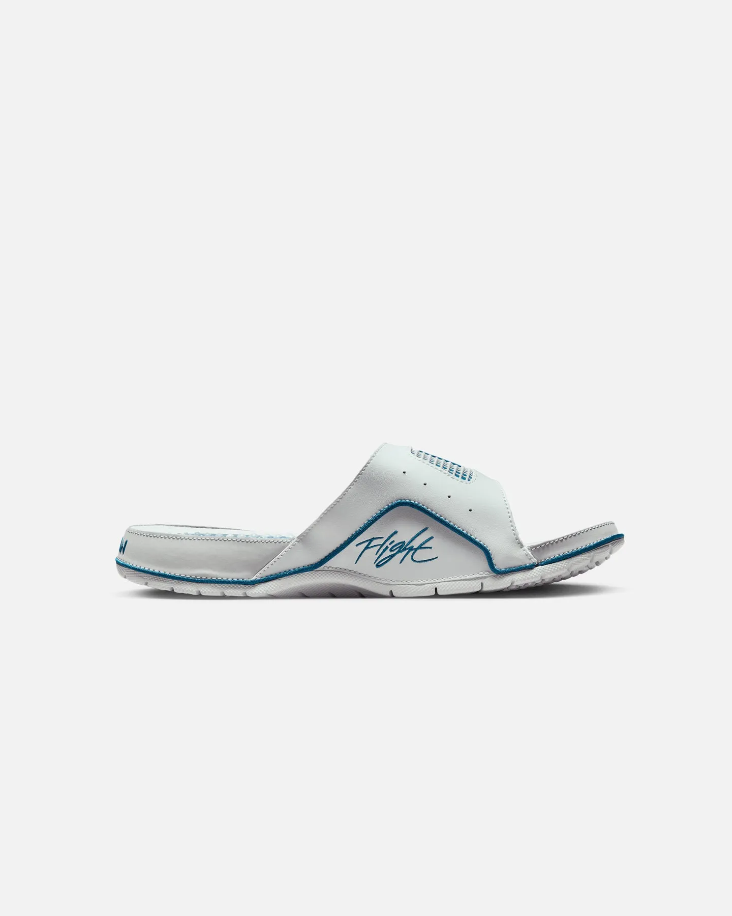 Jordan Hydro 4 Retro "MILITARY BLUE" Slides Off White/Indus