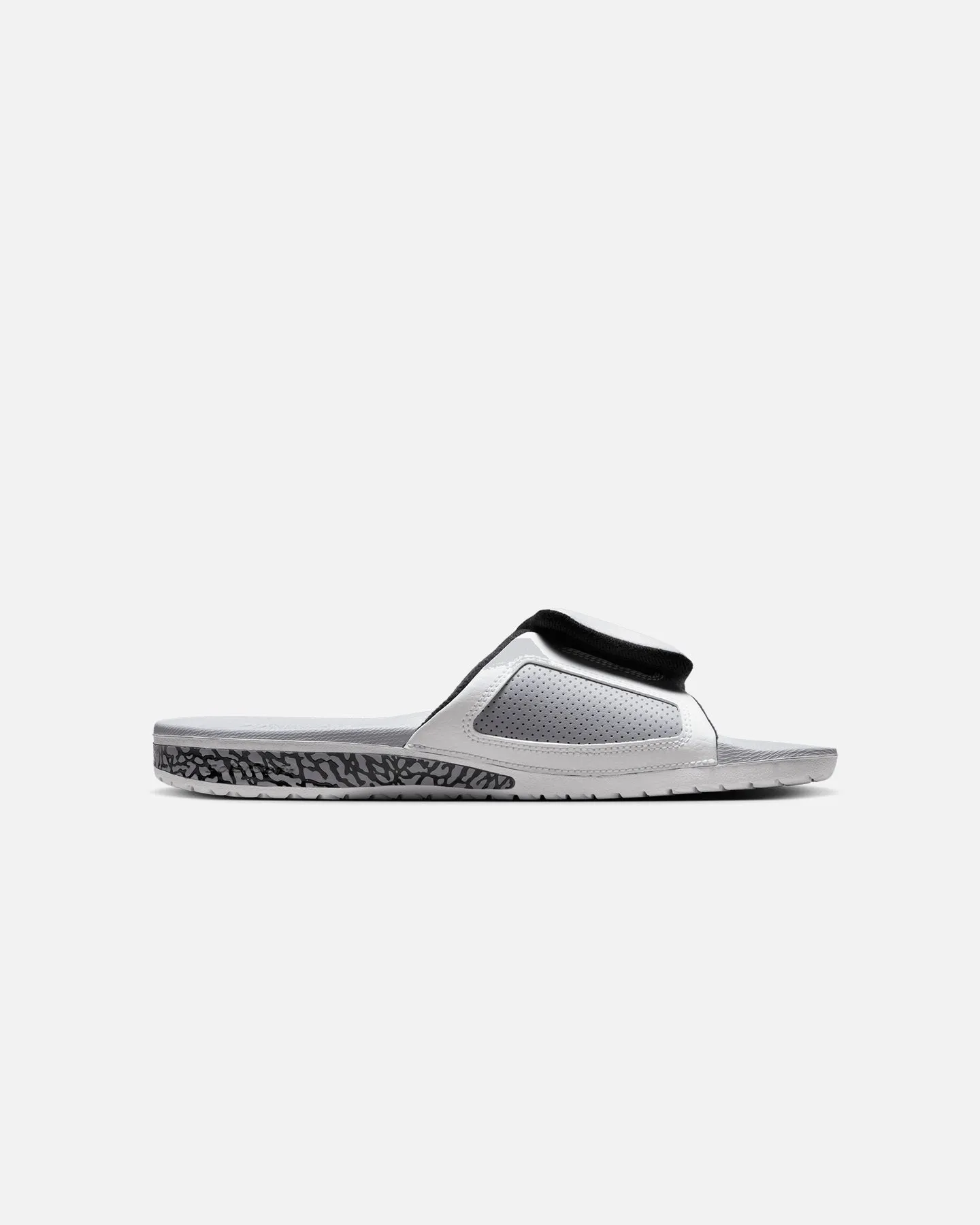 Jordan Hydro III Slides Summit White/Fire Red