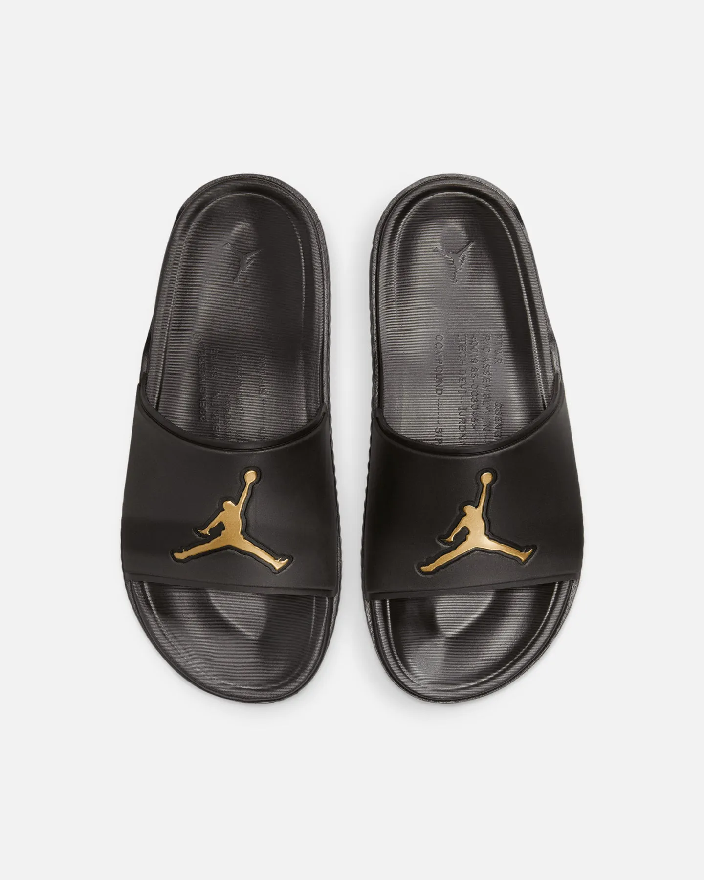 Jordan Jumpman Slides Black/Metallic