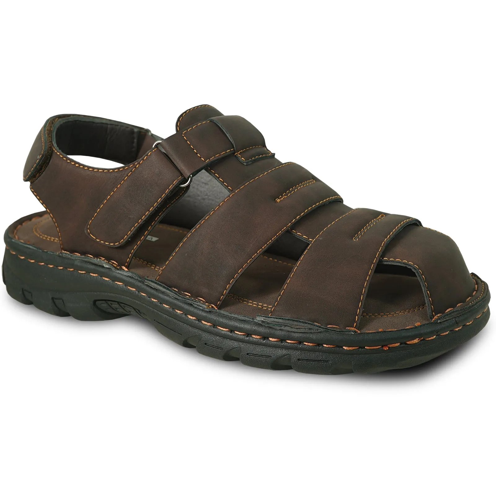 KOZI Men Sandal FISHMAN-1 Coffee