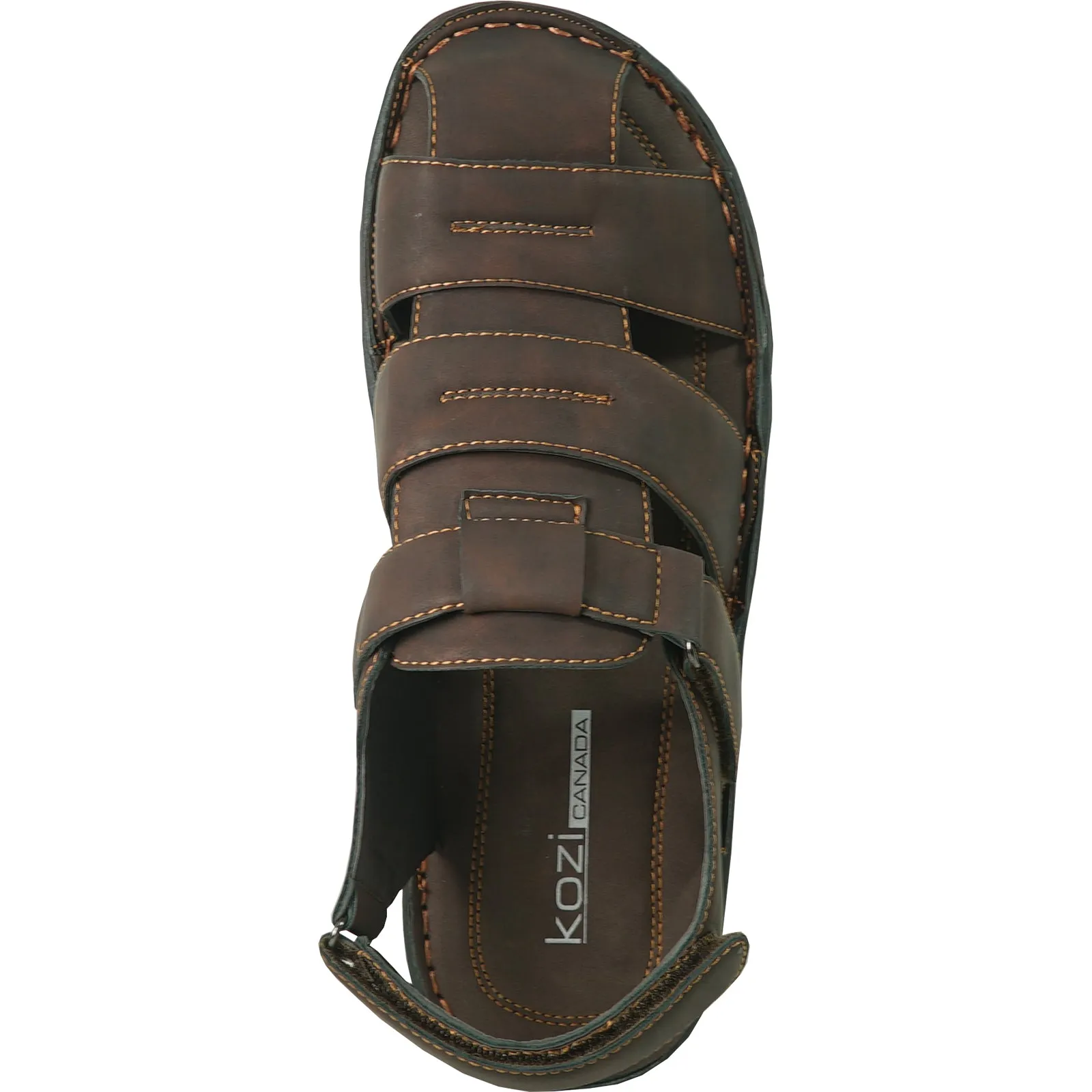 KOZI Men Sandal FISHMAN-1 Coffee