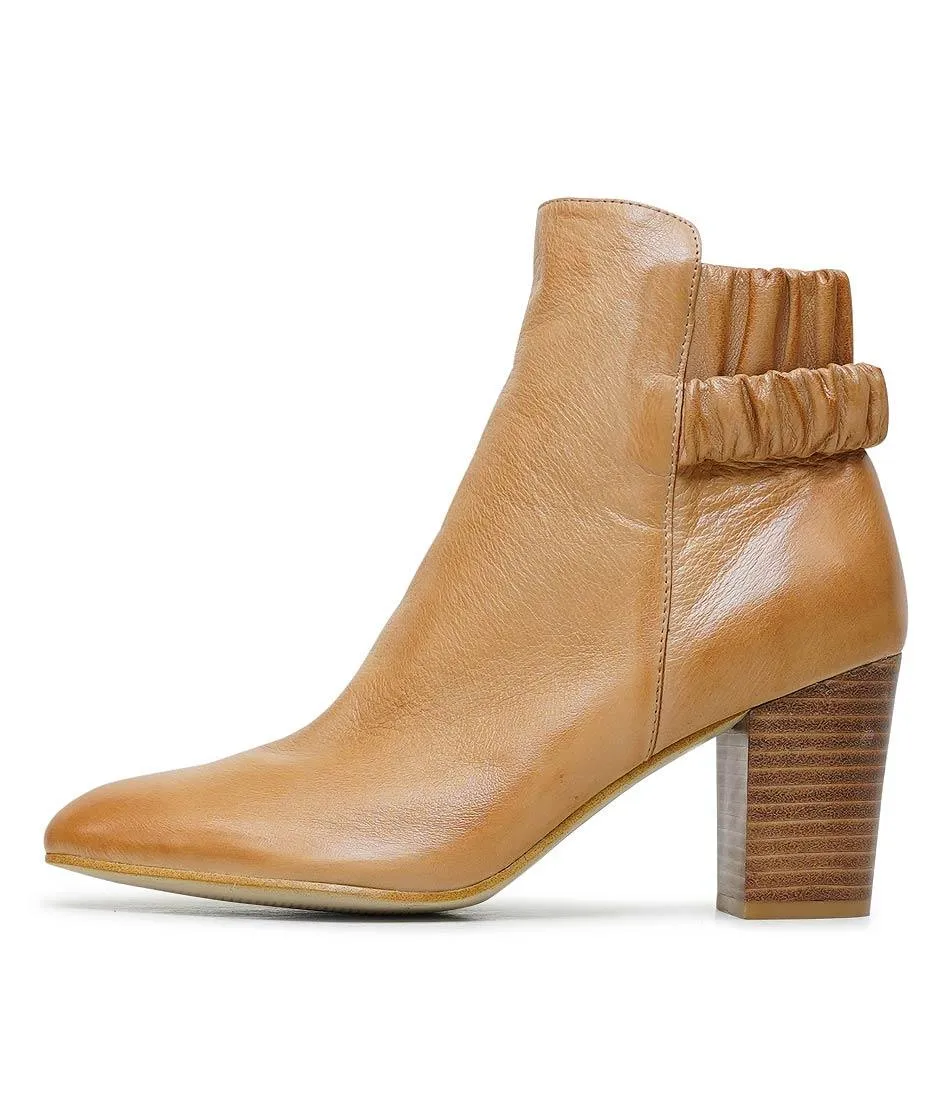 Lipsie Cafe Leather Ankle Boots