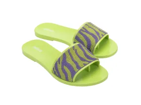 Melissa Savage SlIde AD Green/Lilac Slipons