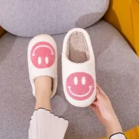 Melody Smiley Face Slippers