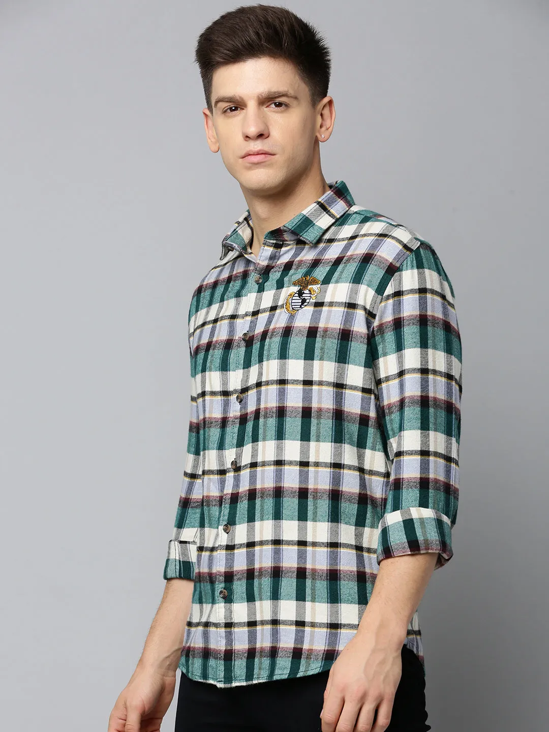 Men Multi Checked Casual Shirt