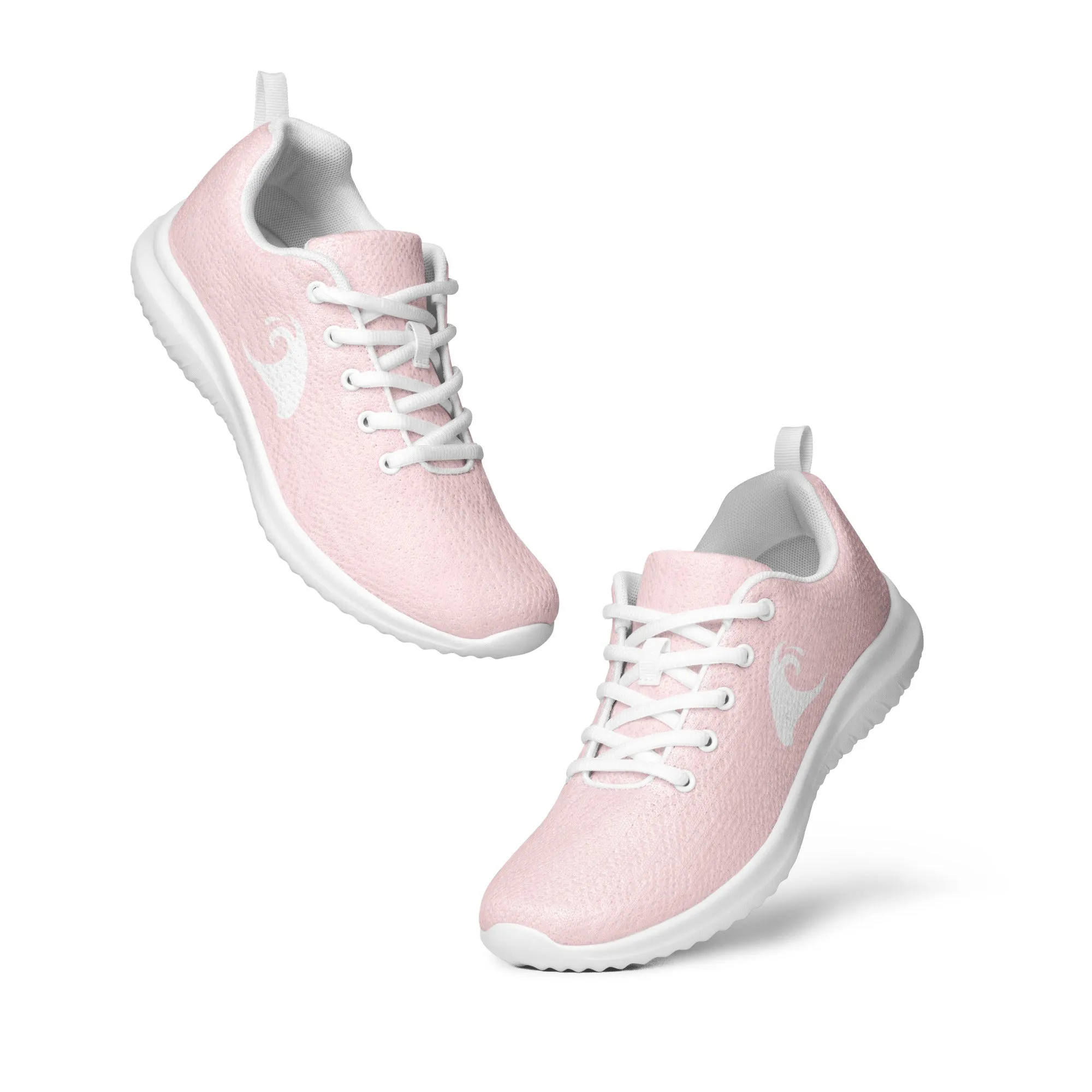 Men’s Soft Pink Athleisure Shoes with Extremely Stoked Epic Wave Logo