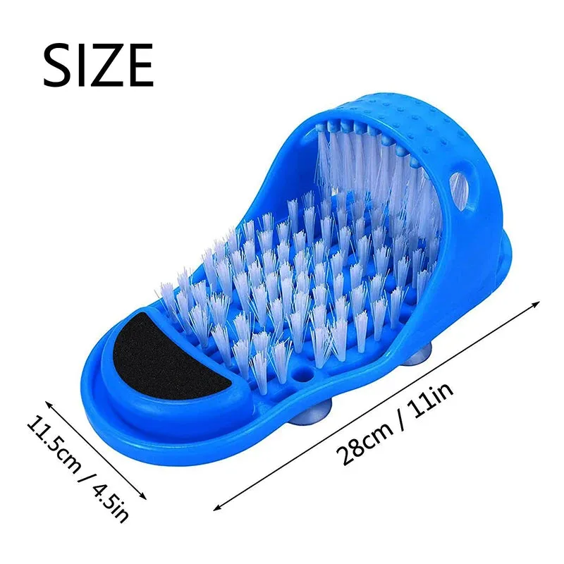 New Bathroom Slippers Spa Shower Foot Cleaning Massage Slippers