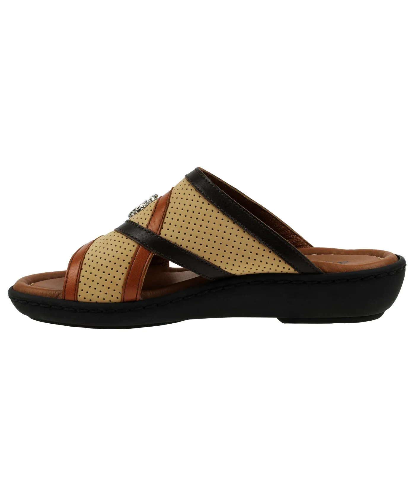 Performance Nabuk & Napa Leather Sandals