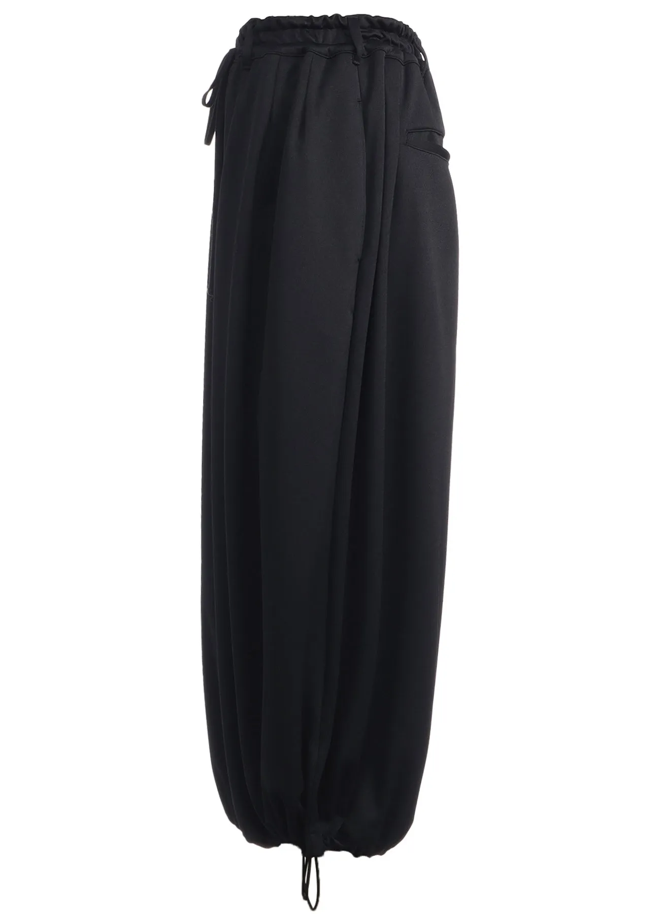 POLYESTER SMOOTH JERSEY 12-PLEATS PANTS