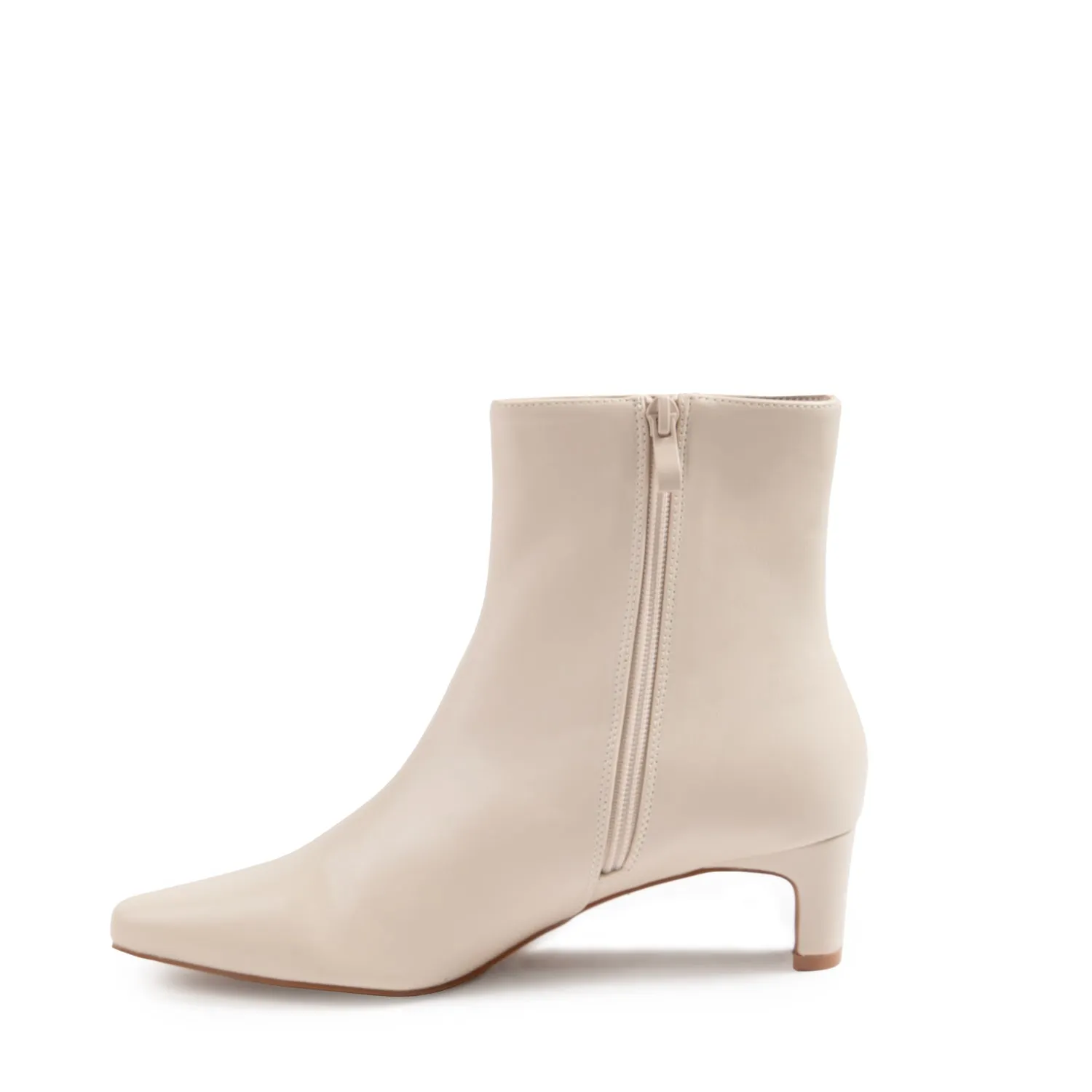 RAID Lynsey Ankle Boots in Cream