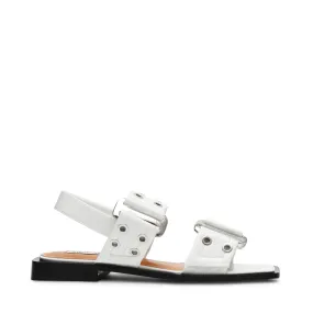 Saria-E Sandal WHITE PATENT