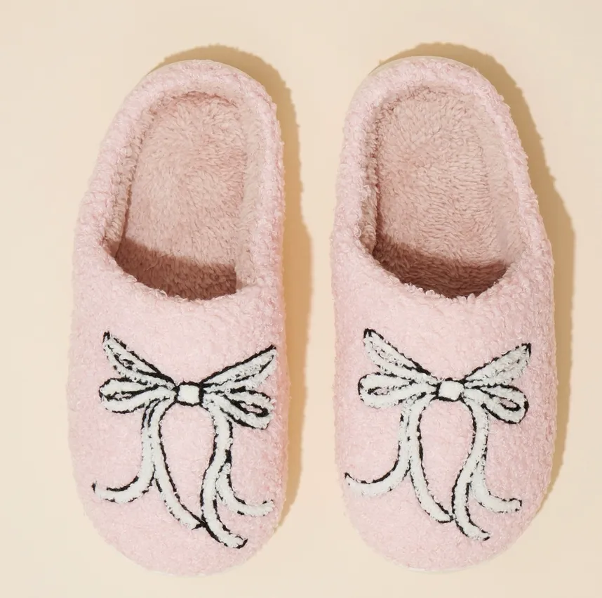 Snuggle Bows Slippers