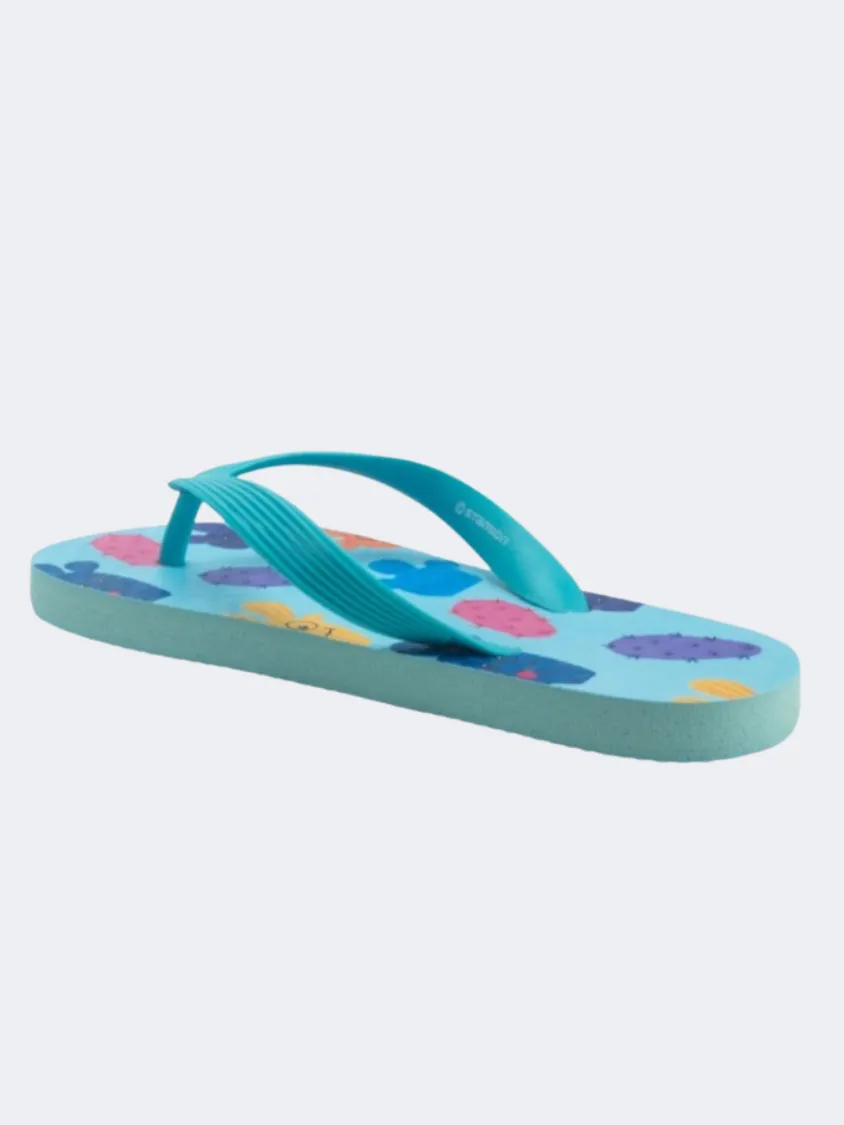 Stamion Turtles Pe Boys Beach Slippers Turquoise