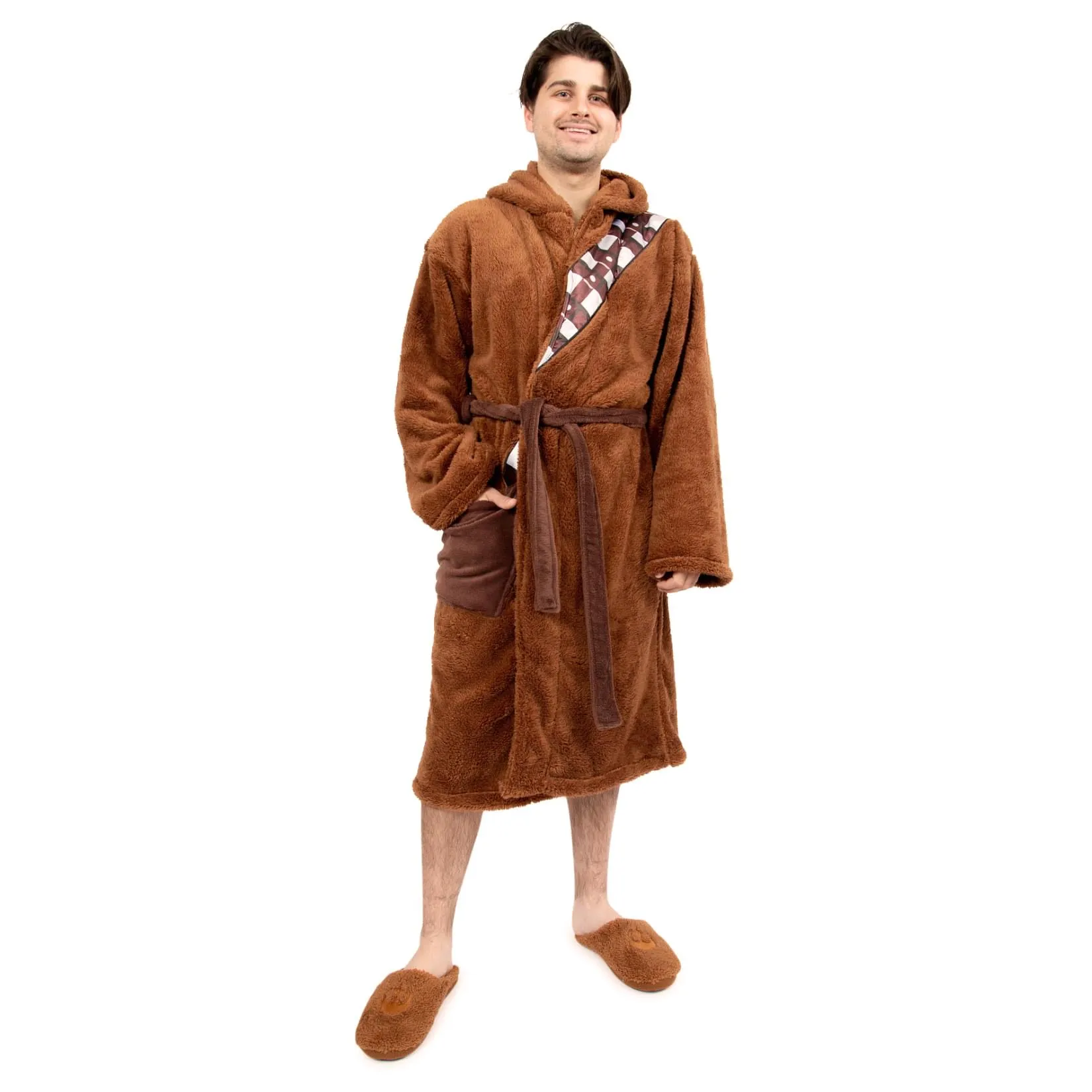 Star Wars Chewbacca Robe and Slipper Set for Adults