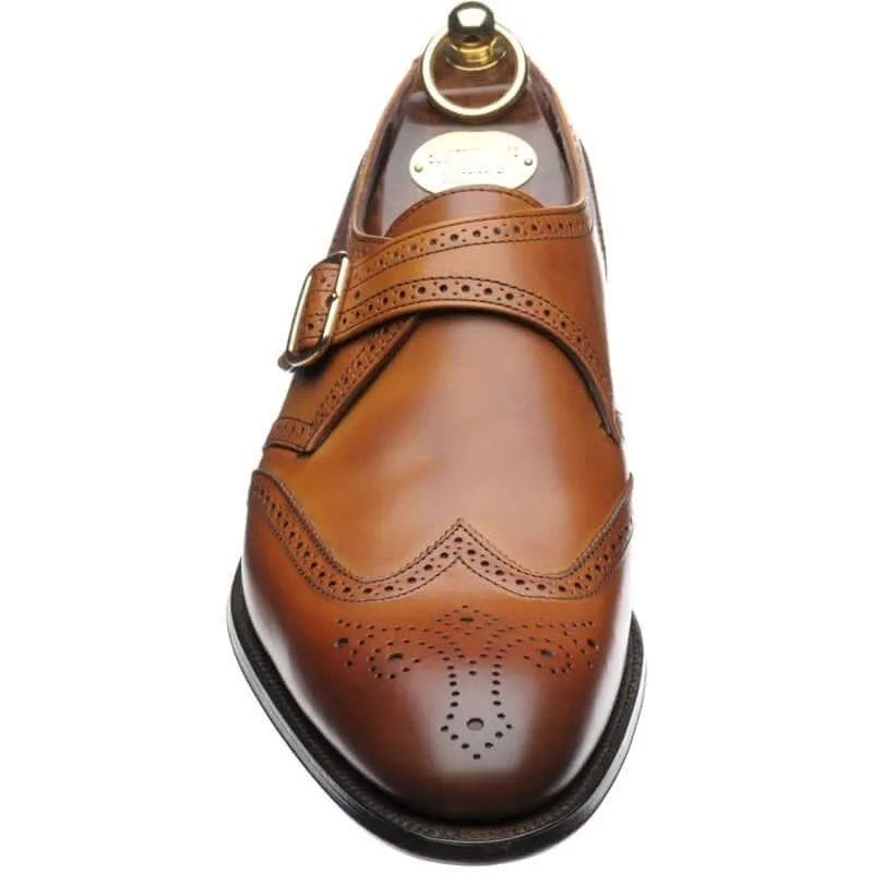 Stylish Handmade monk strap shoes for men. men wingtip Brogue leather shoes