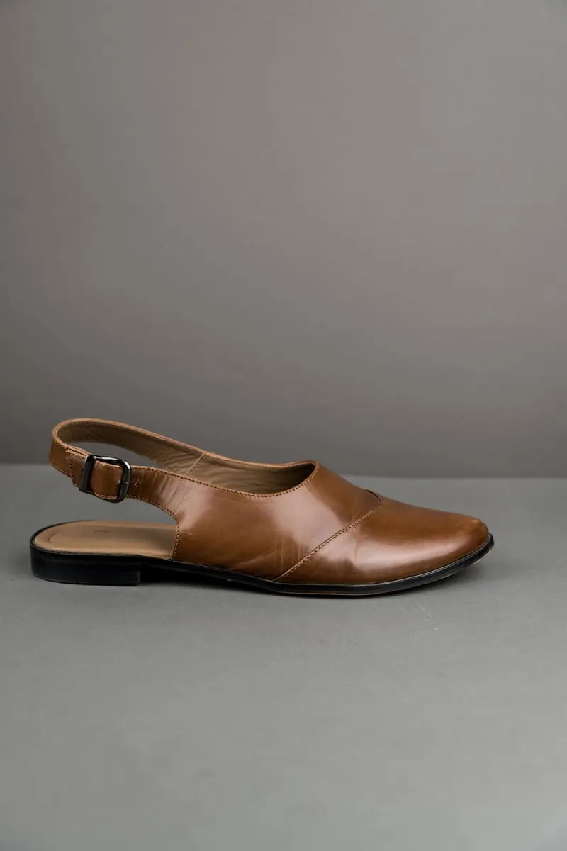 Tan Leather Loafers