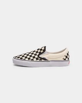 Vans Classic Slip-On (Checkerboard) Black/White