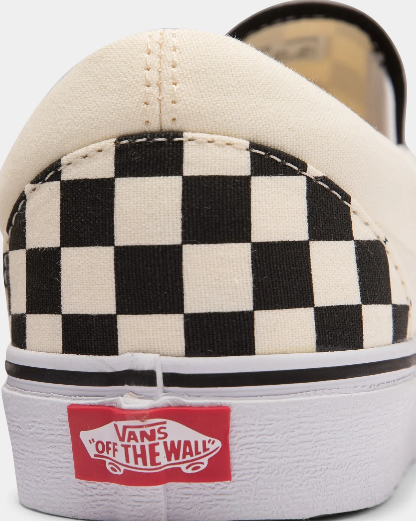 Vans Classic Slip-On (Checkerboard) Black/White