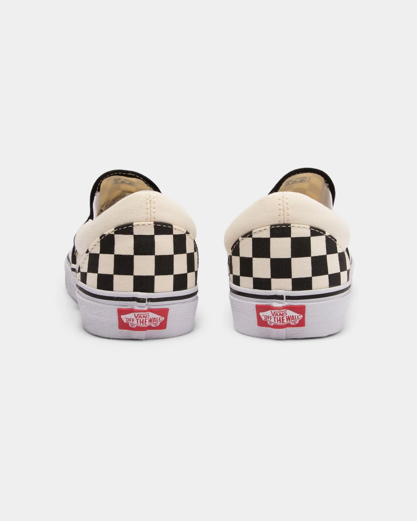 Vans Classic Slip-On (Checkerboard) Black/White